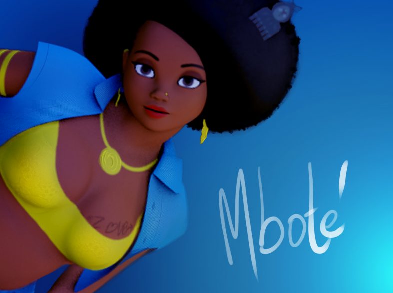 Babette Motuka, Miss Afropolitaine by Bob Kanza, Bande dessinée Africaine; de communication; Bob Kanza; Auteur de BD Africain.