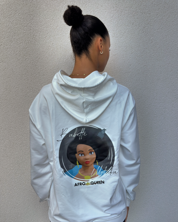 Sweat à capuche mixte Babette Motuka AfroQueen