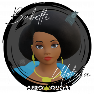 Sweat à capuche mixte Babette Motuka AfroQueen