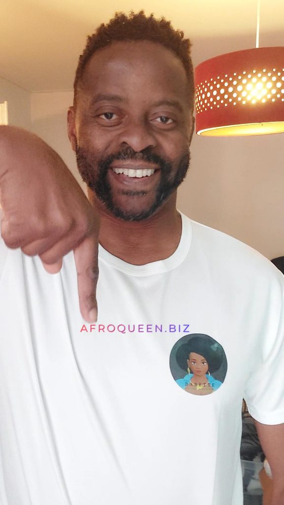 sobre blanc -t shirt Babette Motika AfroQueen (3)