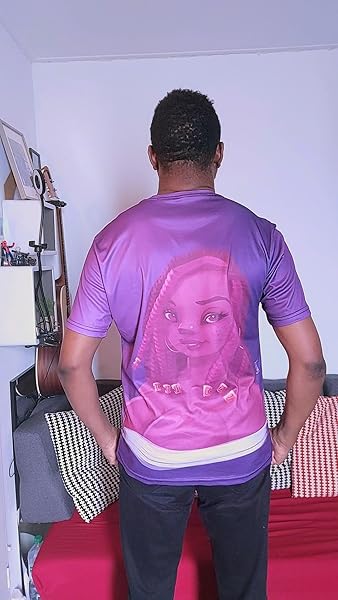 Babette Motuka AfroQueen T-Shirt Unisexe, Natty, S-XXL, Col Rond, 100% Polyester, Style Africain, Coupe Classique – Image 4