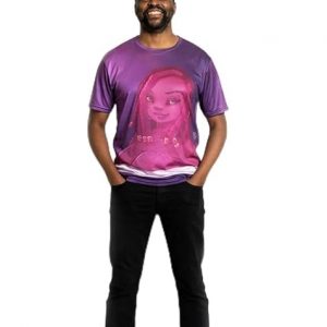 Babette Motuka AfroQueen T-Shirt Unisexe, Natty, S-XXL, Col Rond, 100% Polyester, Style Africain, Coupe Classique