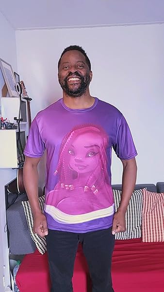 Babette Motuka AfroQueen T-Shirt Unisexe, Natty, S-XXL, Col Rond, 100% Polyester, Style Africain, Coupe Classique – Image 5