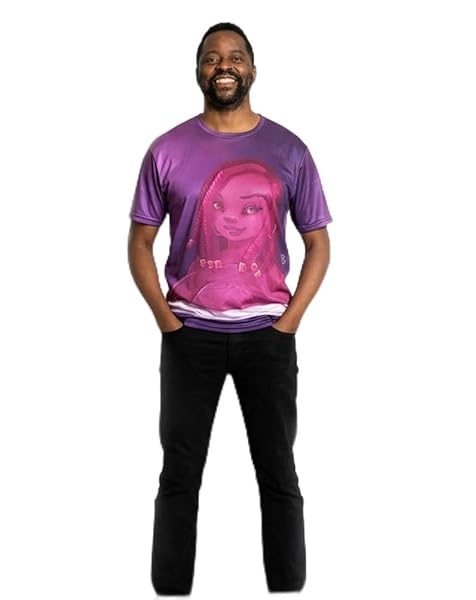Babette Motuka AfroQueen T-Shirt Unisexe, Natty, S-XXL, Col Rond, 100% Polyester, Style Africain, Coupe Classique